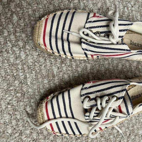 SOLUDOS Marine Stripe Lace Sneakers 6 - Picture 2 of 11